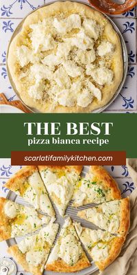 With its irresistibly crispy, slightly charred crust, there’s no mistaking this white pizza recipe for anything but the real deal! I’ll show you how to make authentic pizza bianca with ricotta in your home oven—no muss, no fuss.