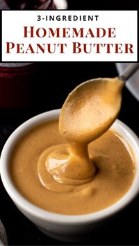 Make easy and healthy homemade peanut butter with our step-by-step recipe. This creamy and nutritious spread is made with just one ingredient - perfect for those looking to avoid additives and enjoy the natural taste of peanuts. Follow our guide to create the best homemade peanut butter that's quick, easy, and absolutely delicious.