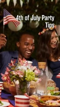  

Here are some tips for hosting a memorable 4th of July party:
 • Add a Photo Station Inside Your Home
 • Create a Dazzling Centerpiece
 • Use Mason Jars to Hold Silverware
 • Hang String Lights
 • Cook Fun Finger Foods

