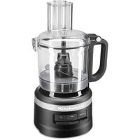 KitchenAid Easy Store 7-Cup Food Processor - Matte Black  No kitchen is complete without a versatile food processor, and the KitchenAid Easy Store 7-cup Food Processor has got you covered. This innovatively-designed kitchen appliance is easy to use, a cinch to clean, and convenient to store. The sealed, leak-resistant work bowl helps prevent food from getting trapped in the bowl and lid, leaving less mess when chopping, pureeing, shredding, and slicing. From cucumbers to tomatoes, cheeses and more, the KitchenAid Easy Store was crafted to upgrade your cooking experience.  What You Get       7-cup Food Processor     Multi-purpose Blade and Reversible Medium Slicing/Shredding Disc     Bowl, Lid, and Accessories