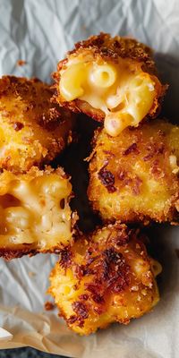 Fried Mac & Cheese Bites [90 Minutes] - Chasety