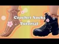 Crochet Socks or Stockings Tutorial