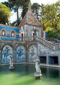 The palace survived a 1755 earthquake that leveled Lisbon.