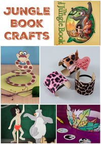 5 The Jungle Book Crafts & Bare Necessities Craft Supplies