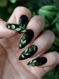 Black nails plant design