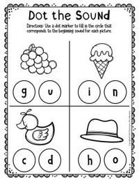 Preschool Worksheets Dot Marker Activities