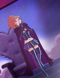 Daphne as a hex girl in Scooby-Doo