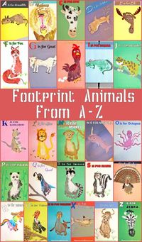 Footprint Animals From A-Z