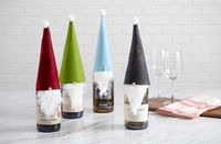 This gnome wine bottle topper makes a cute and crafty last-minute DIY gift idea for the holiday party hostess! Create yours in five quick steps.