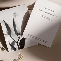 PORTRAIT OF A LILY Modern minimal refined wedding stationery PAPER / PAPER (@paperpaper.co) • Instagram photos and videos