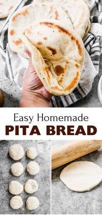 Discover the best Homemade Pita Bread recipe that’s quick and easy to make. These homemade pitas are soft, fresh, and so much better than store-bought. Perfect for any meal, they will be the highlight of your next dish. Learn how to make these delicious pitas with simple ingredients and easy steps. Impress your family with the best homemade pita bread that’s perfect for sandwiches, dips, and more!