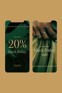 Get Ready for Black Friday Sale! I will design Social Media Posts for Black Friday Marketing & Advertising to attract more buyers. #blackfridaybanners #socialmediadesign #blackfridaysale