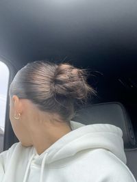 slick back bun