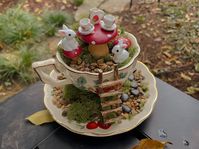 teacup diorama