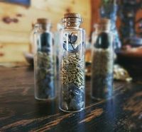 Focus Spell Bottle ☆ Spell jar for test taking, life decisions and clarity