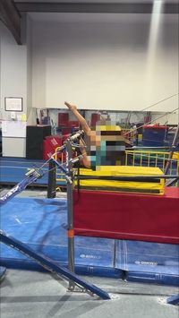 Gym Gem: learning kips and kip drills on bars for gymnastics. Page: Saving Tenths on YouTube