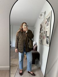 Quilted barn coat fall jackets