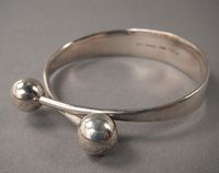 Hans Hansen, Denmark, circa 1960 | sterling bracelet | Thomasin Durgin | Flickr