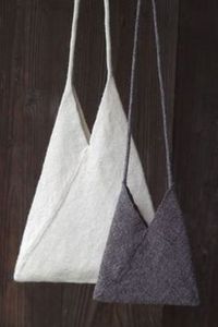 Making a cool triangle tote bag!