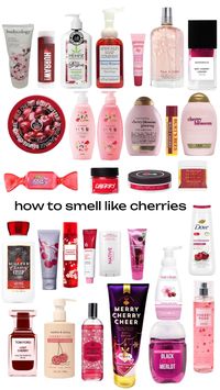 how to smell like cherries #cherrygirl #cleangirl #skincare