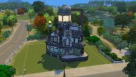 Steampunk House build - Daytime view; current WIP