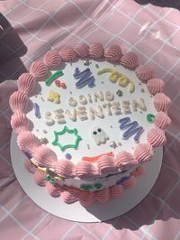 #seventeen #cake