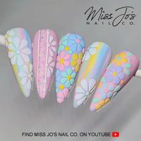 Miss Jo's Nail Co. on Instagram: "✨️🌸✨️ NEW video! Using the gorgeous new @madam_glam Easter Egg Limited Edition collection (swipe) I accidentally did something cute with flowers!! How did this happen?! #gelpolish #gelnails #nails #nailart #nailsofinstagram #naildesign #nailsoftheday #notd #showscratch #missjosnailco #missjos #gelpolishnails #nailideas #nailinspo #madamglam #springnailart #flowernails #floral #easyflowernails #easternailart #easyeasternails #pastelnailart #cutenailart"