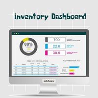 Take control of your inventory with our comprehensive Inventory Dashboard Excel Template. This customizable template enables you to track stock levels, monitor inventory movements, analyze sales patterns, and make informed restocking decisions. Ideal for inventory managers, business owners, and supply chain professionals, this dashboard provides a clear and concise view of your inventory data, helping you to optimize stock management and improve operational efficiency. Download now and streamlin