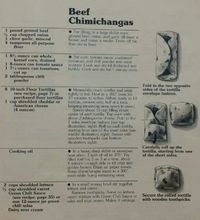 Jim's Favorite Chimichangas