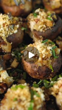 Joanne Gallagher on Instagram: "Our friends and family go wild for these cheese stuffed mushrooms 😊🙌👏 The recipe is SO easy to make, and the flavor is out of this world! These tender mushrooms stuffed with cheese, herbs, and garlic are incredible. I highly recommend saving this recipe, it’s perfect for the holidays and for an easy Thanksgiving appetizer!

You can tap the link 🔗 in our bio (@inspiredtaste) to access our website or use the URL below ⬇️ 

🔗 Recipe Link: https://www.inspiredtaste.net/37349/easy-stuffed-mushrooms/
  
✨You can find the full printable recipe with all tips and directions on our website which is linked in our bio. You can also search for the recipe in Google by typing “Inspired Taste Stuffed Mushrooms” and we should be right there!

#mushrooms #stuffedmushroom