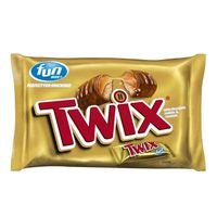 Candy Bars, Cookie, Caramel, Milk Chocolate, Fun Size, 10.83 Oz Package