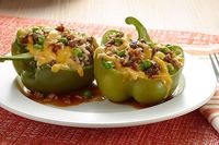 Try our recipe for Slow-Cooker Stuffed Peppers soon. The cheesy goodness of Slow-Cooker Stuffed Peppers only requires 15 minutes of prep time.