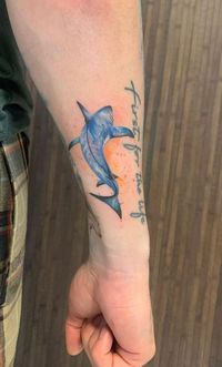 << Check out more Shark Tattoos, Ideas and Meanings #girlytattoos #tattooideas #tattoodesigns #tattoos #Shark