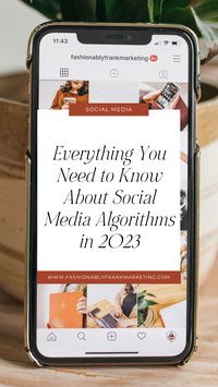 Today, let’s dispel the myths and break down each top algorithm in a digestible format so that you feel equipped to show up as your small business on the Internet - here is everything you need to know about social media algorithms in 2023! #SocialMediaTips #SocialMediaAlgorithms #AlgorithmTips #SmallBusinessMarketing #SmallBusinessTips #ContentMarketingTips