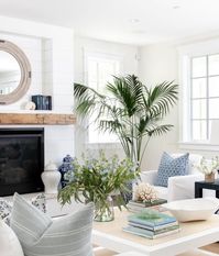 12 Simple Coastal Coffee Table Styling & Decor Ideas