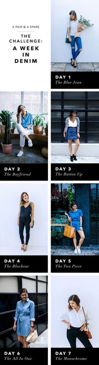 A Week in Denim