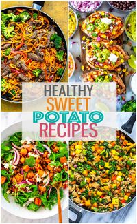 20 Healthy & Easy Sweet Potato Recipes - The Girl on Bloor