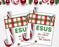 Best Gift is Jesus Candy Cane Printable Instant Download - Etsy