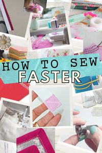 How To Sew Faster Tips and Tricks - Easy Peasy Creative Ideas