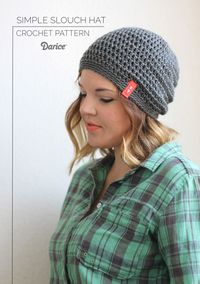 Crochet Hat Pattern: Free Slouch Pattern - Darice