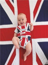 Union Jack baby