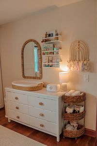 Baby Girl Nursery Changing Station  Dresser Clothes Baby  Diapers  Organization  Headbands Shelves   #LTKbaby #LTKfamily #LTKbump  Follow my shop @homestyleinsider on the @shop.LTK app to shop this post and get my exclusive app-only content!  #liketkit  @shop.ltk https://liketk.it/4wkhG