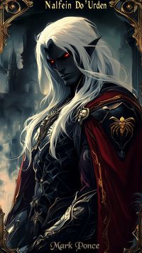 The drow elf Nalfein Do'Urden. The older brother who was killed by Dinin on the night Drizzt was born.