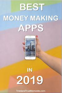 Take a look at the Best Money Making Apps. I've made over $500 with number 1. See how you can make money from your phone. #moneyearningapps #waystomakemoney