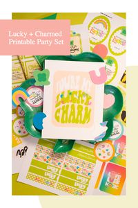 Bring some luck to your celebrations with this fun St. Patrick's Day Lucky Charms Printable Set. Perfect for decorating your home or making unique DIY crafts, these tags are a must-have for any St. Patrick's Day party.