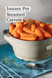 Instant Pot Steamed Carrots