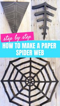 Discover a simple DIY guide for creating a stunning paper spider web with just paper, scissors, and folding techniques. Learn how to craft a Kirigami spider web - an ideal addition for Halloween décor that will wow your guests!