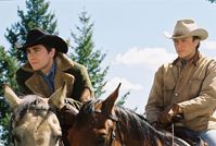 PLOT:  Two cowboys meet while herding sheep on Brokeback Mountain and a romantic relationship begins.  Over the course of 20 years, we watch as their lives develop both together and with their own respective families.  Directed by Ang Lee.