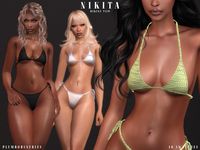 The Sims Resource - PATREON - NIKITA bikini top