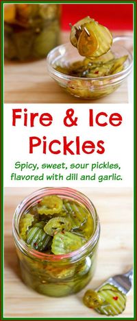 Fire and Ice Pickles